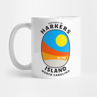 Harkers Island, NC Summertime Vacationing Abstract Sunrise Mug